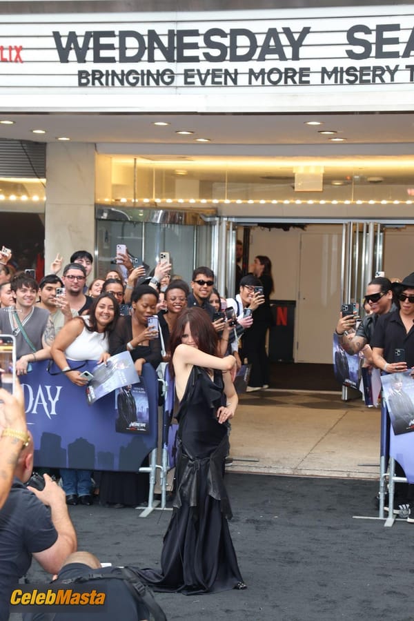 Jenna Ortega at the Wednesday Season 2 Premiere, NYC photo 16