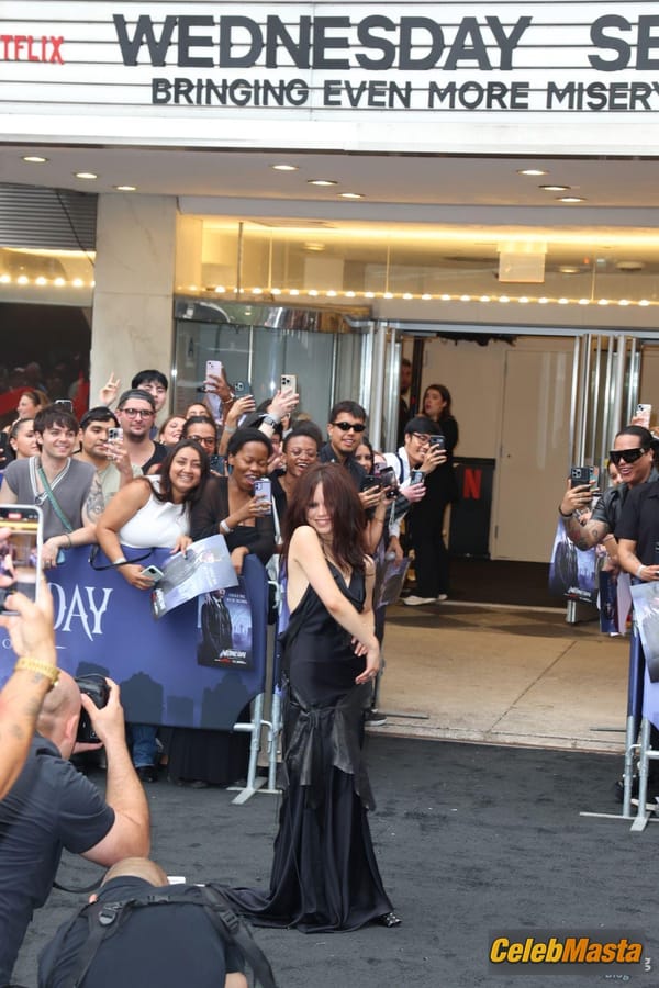 Jenna Ortega at the Wednesday Season 2 Premiere, NYC photo 41