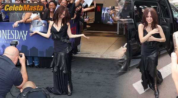 Jenna Ortega at the Wednesday Season 2 Premiere, NYC photo 47