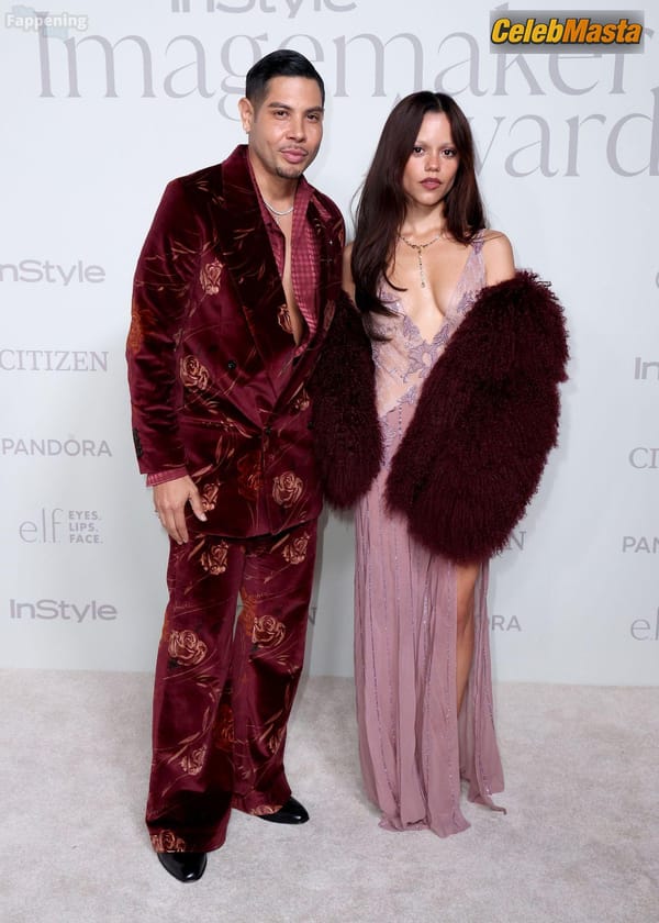 Jenna Ortega Sheer Dress at the InStyle Imagemaker Awards, Bel Air photo 14