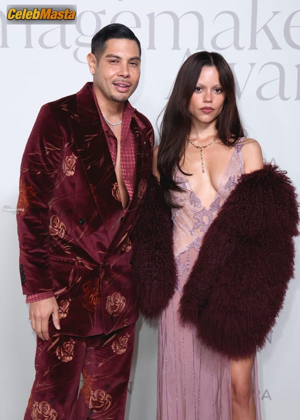 Jenna Ortega Sheer Dress at the InStyle Imagemaker Awards, Bel Air photo 16