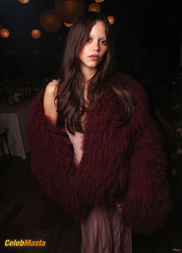 Jenna Ortega Sheer Dress at the InStyle Imagemaker Awards, Bel Air photo 28