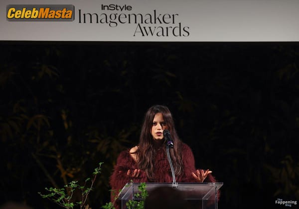 Jenna Ortega Sheer Dress at the InStyle Imagemaker Awards, Bel Air photo 36