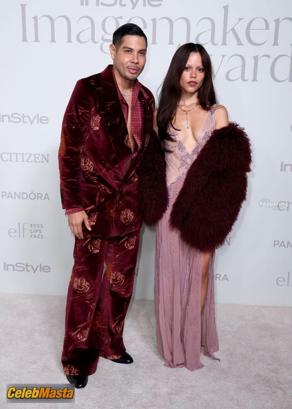 Jenna Ortega Sheer Dress at the InStyle Imagemaker Awards, Bel Air photo 42