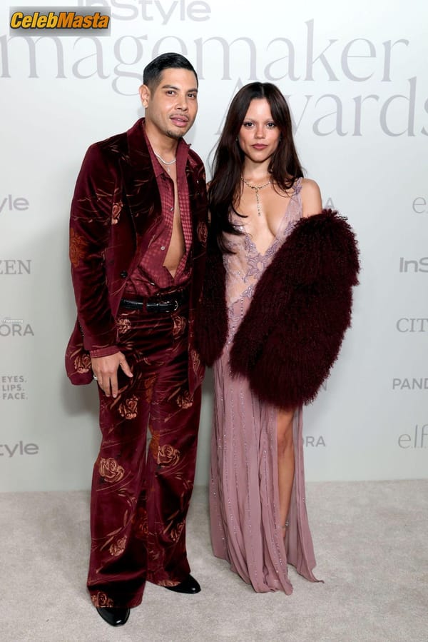 Jenna Ortega Sheer Dress at the InStyle Imagemaker Awards, Bel Air photo 46