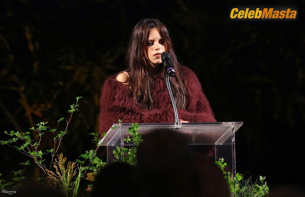 Jenna Ortega Sheer Dress at the InStyle Imagemaker Awards, Bel Air photo 48