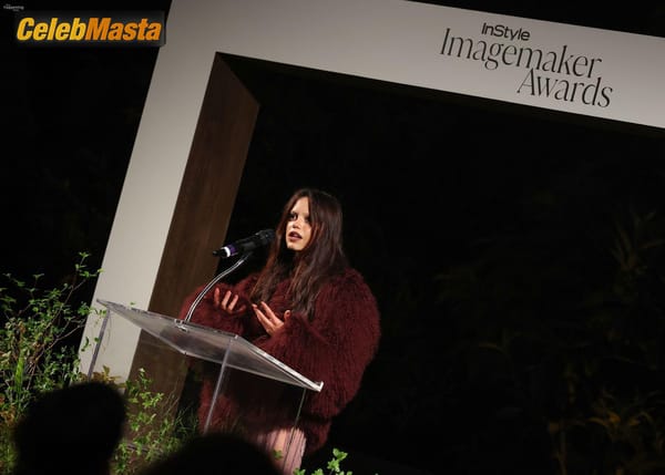 Jenna Ortega Sheer Dress at the InStyle Imagemaker Awards, Bel Air photo 49