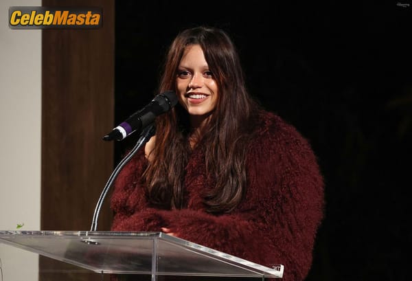 Jenna Ortega Sheer Dress at the InStyle Imagemaker Awards, Bel Air photo 57