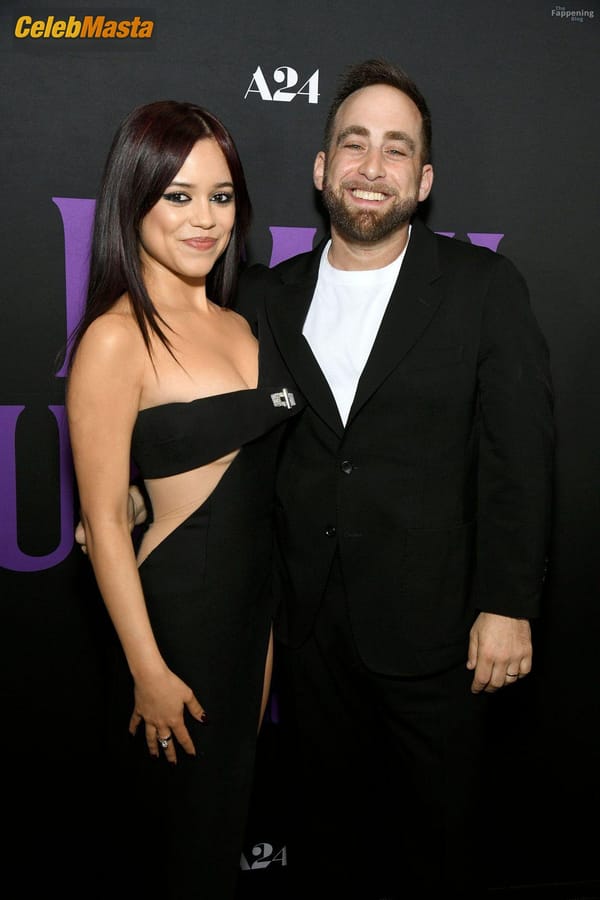Jenna Ortega in a Black Dress at the Death of a Unicorn Screening, New York City photo 14
