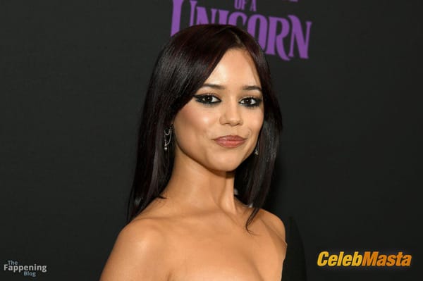 Jenna Ortega in a Black Dress at the Death of a Unicorn Screening, New York City photo 19
