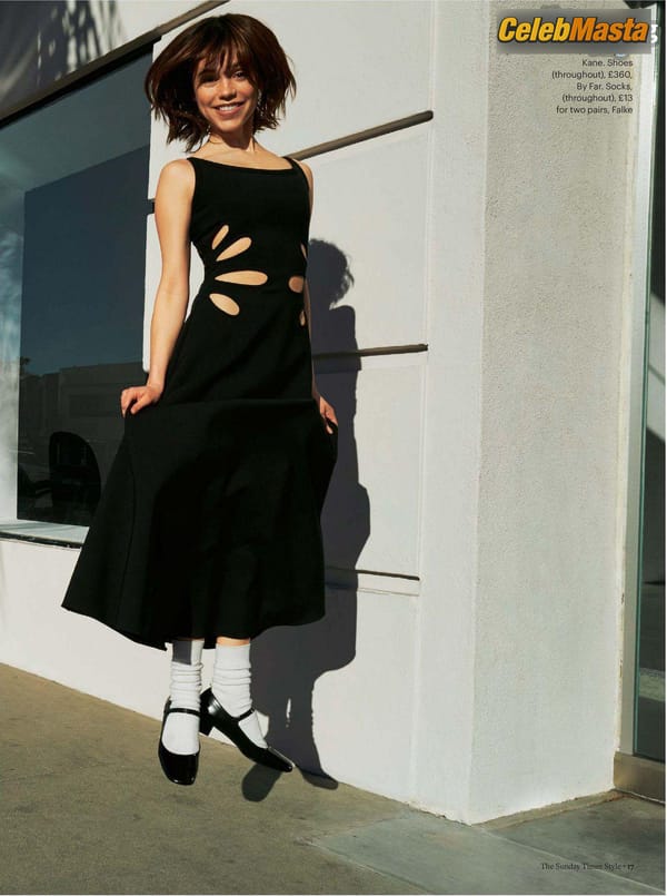 Jenna Ortega Legs Photoshoot for Sunday Times Style Magazine photo 9