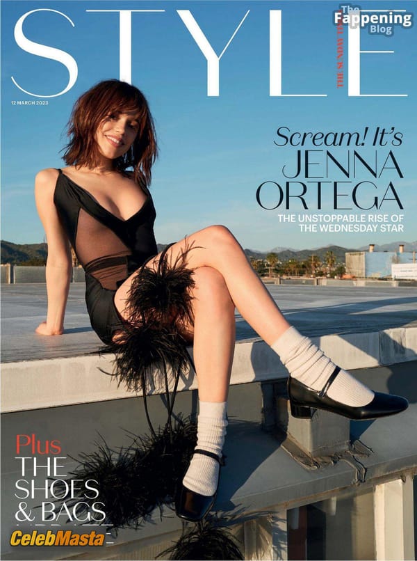 Jenna Ortega Legs Photoshoot for Sunday Times Style Magazine photo 10