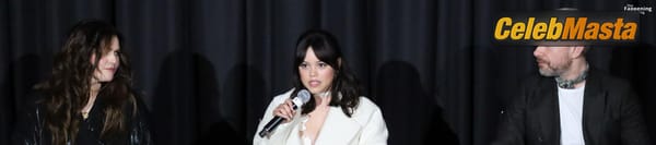 Jenna Ortega Legs And Cleavage In A Floral Dress At Miller’s Girl Premiere photo 19