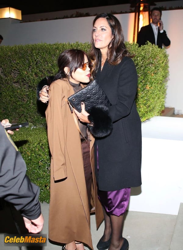 Jenna Ortega Bra at a Private Pre-Oscars Party, Beverly Hills photo 39