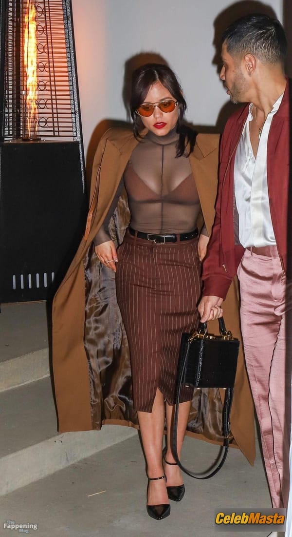 Jenna Ortega Bra at a Private Pre-Oscars Party, Beverly Hills photo 42
