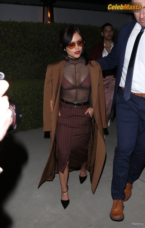 Jenna Ortega Bra at a Private Pre-Oscars Party, Beverly Hills photo 49
