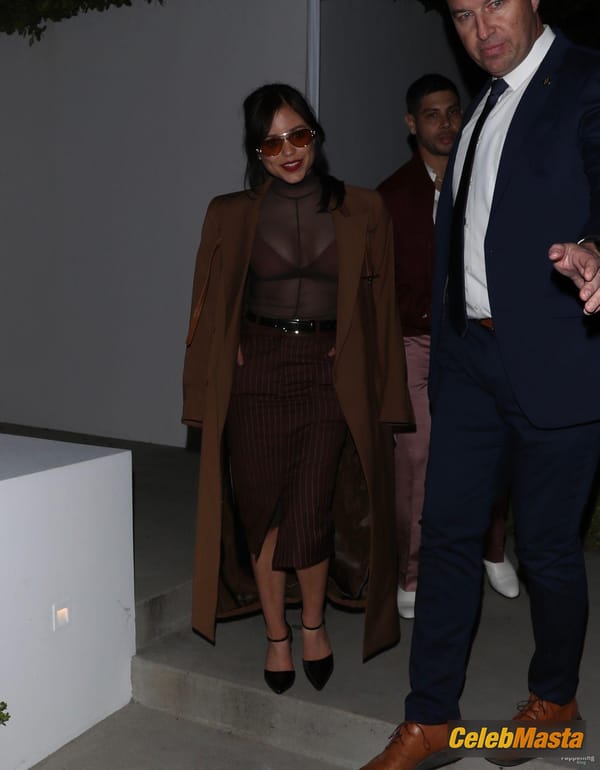 Jenna Ortega Bra at a Private Pre-Oscars Party, Beverly Hills photo 51