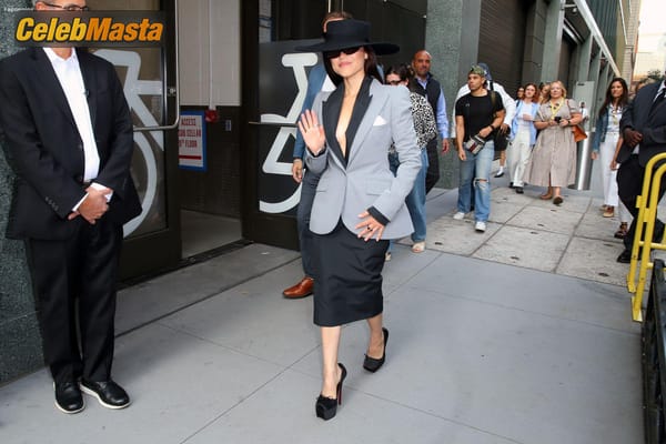Jenna Ortega in a Sassy Outfit in NYC photo 5
