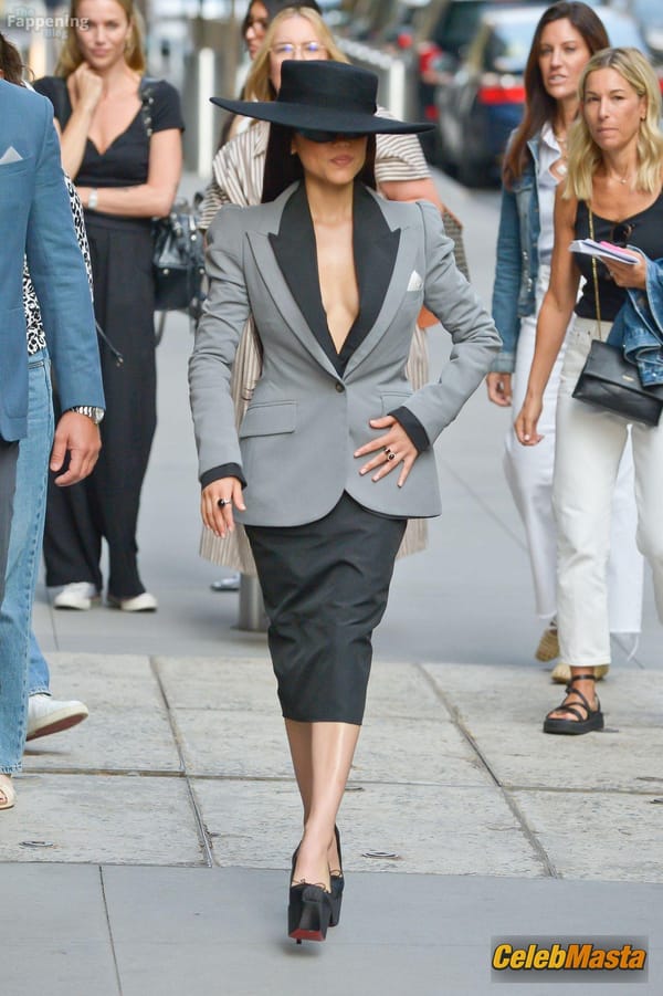 Jenna Ortega in a Sassy Outfit in NYC photo 45