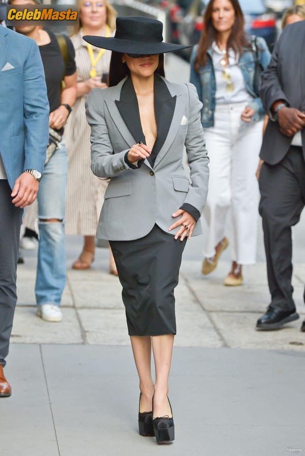 Jenna Ortega in a Sassy Outfit in NYC photo 54