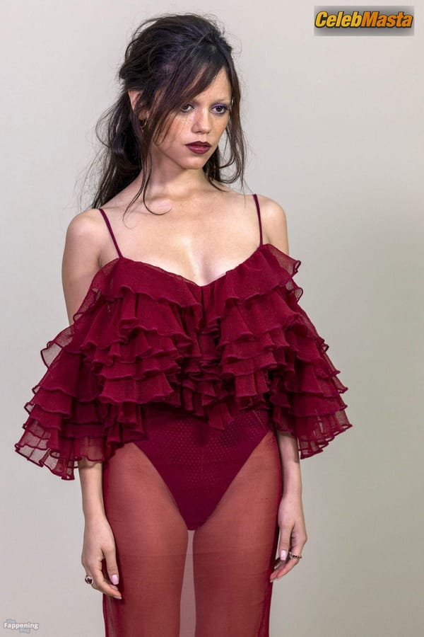 Jenna Ortega in a Sheer Dress at the Givenchy Fashion Show, Paris photo 12