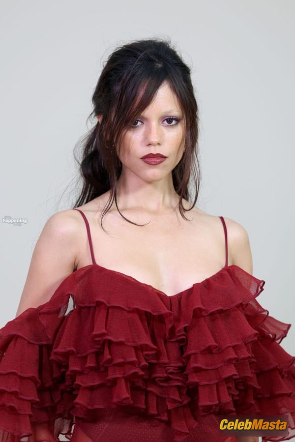 Jenna Ortega in a Sheer Dress at the Givenchy Fashion Show, Paris photo 16