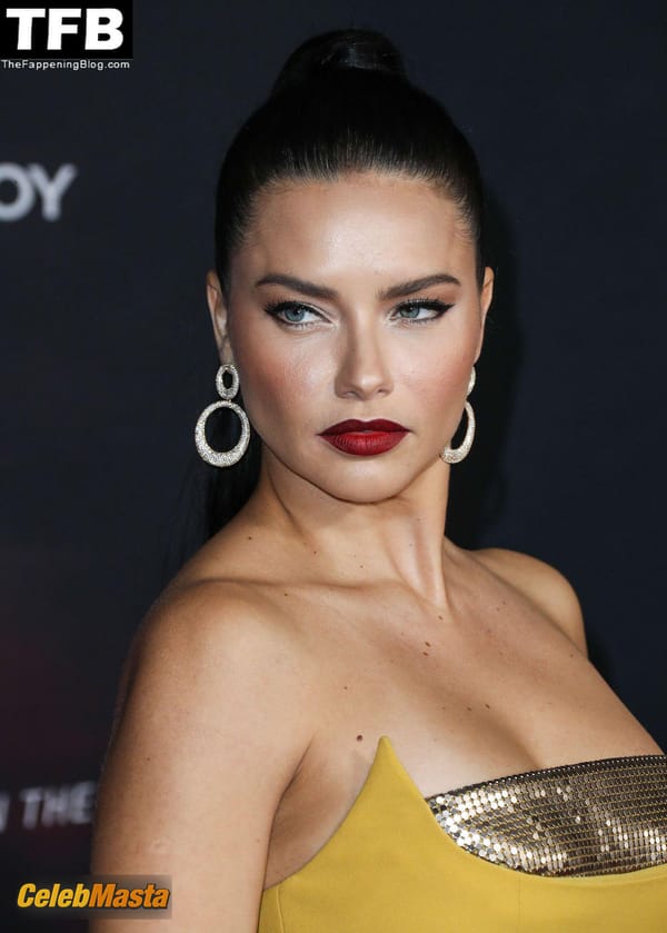 Adriana Lima Legs at the Last Night in Soho Premiere, LA photo 11