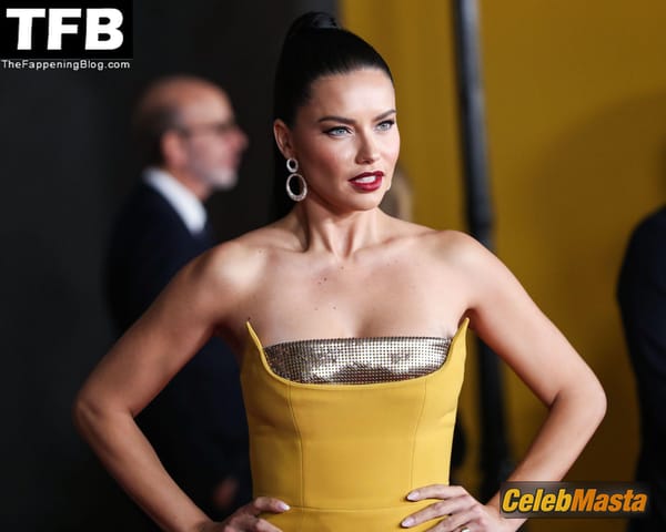 Adriana Lima Legs at the Last Night in Soho Premiere, LA photo 15