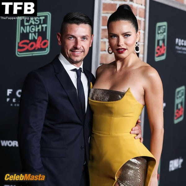 Adriana Lima Legs at the Last Night in Soho Premiere, LA photo 27