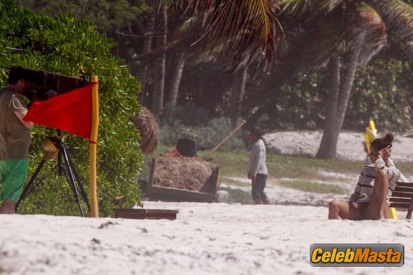 Alessandra Ambrosio Figure Photoshoot for Gal Floripa in Riviera Maya, Mexico photo 25