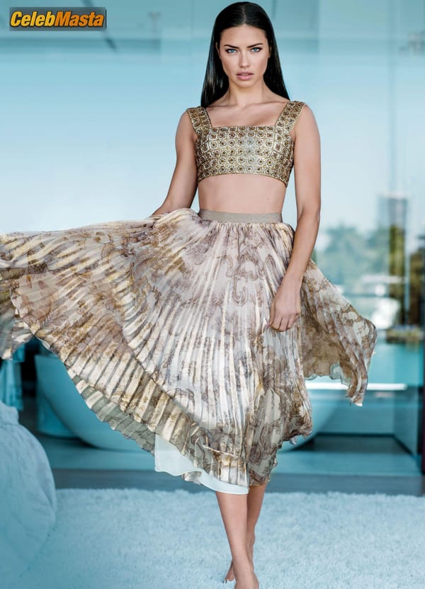 Adriana Lima for Ocean Drive photo 6