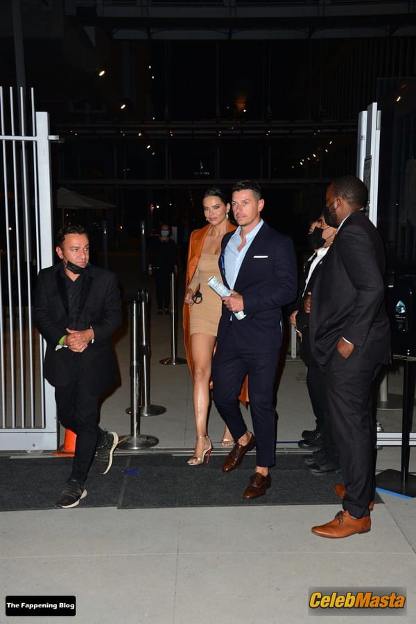 Adriana Lima Legs at the Vanity Fair Premiere Party, Los Angeles photo 22