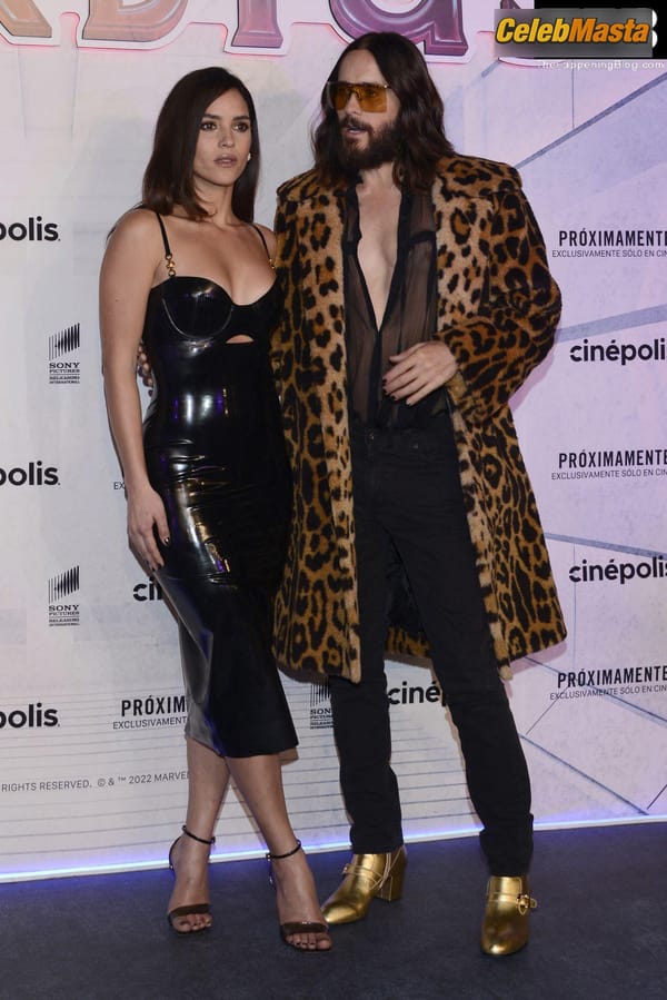 Adria Arjona Cleavage at the Morbus Premiere, Mexico photo 11