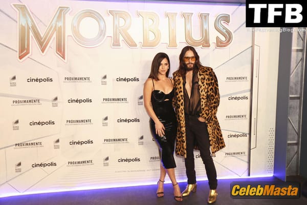 Adria Arjona Cleavage at the Morbus Premiere, Mexico photo 16