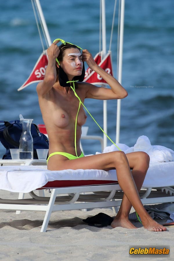 Alina Baikova on the Beach in Miami photo 18