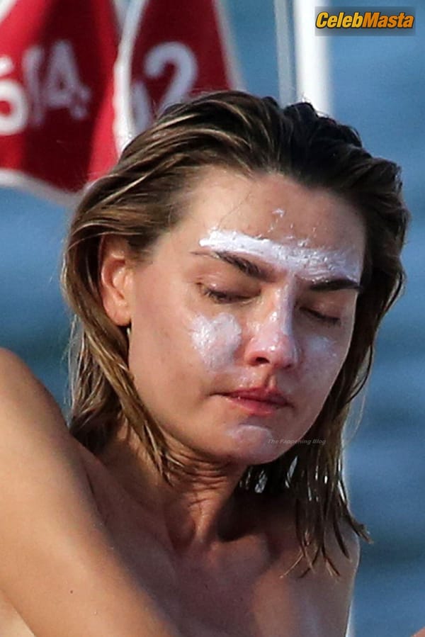 Alina Baikova on the Beach in Miami photo 35
