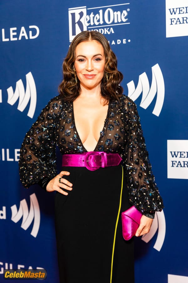 Alyssa Milano at the GLAAD Gala San Francisco 2018 photo 13