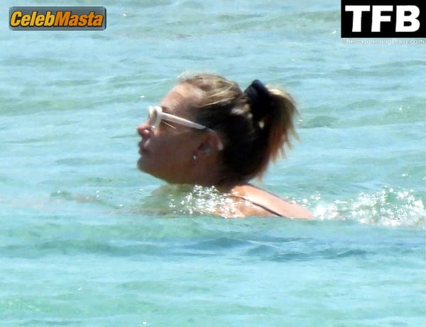Alina Baikova in a Bikini on the Beach in Greece photo 8