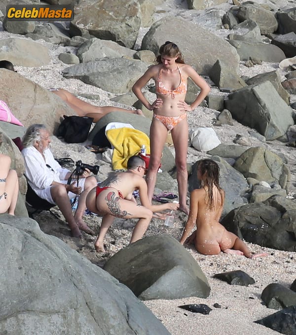 Alexis Ren photos from the beach in St. Barth photo 29