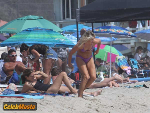 Ali Larter with husband Hayes MacArthur at the beach in Malibu photo 54