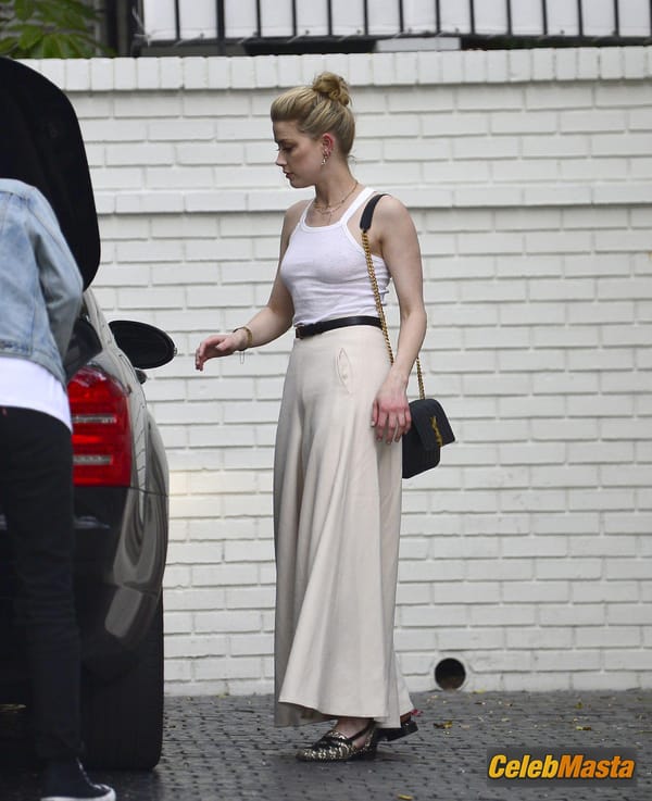 Amber Heard arrives at the Chateau Marmont Hotel in Los Angeles (01.04.2019) photo 4