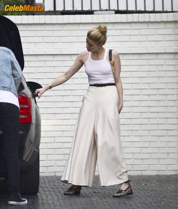 Amber Heard arrives at the Chateau Marmont Hotel in Los Angeles (01.04.2019) photo 19