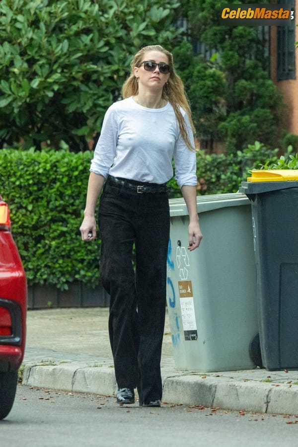 Amber Heard Pokies in Madrid photo 2