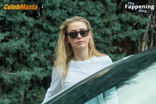 Amber Heard Pokies in Madrid photo 34