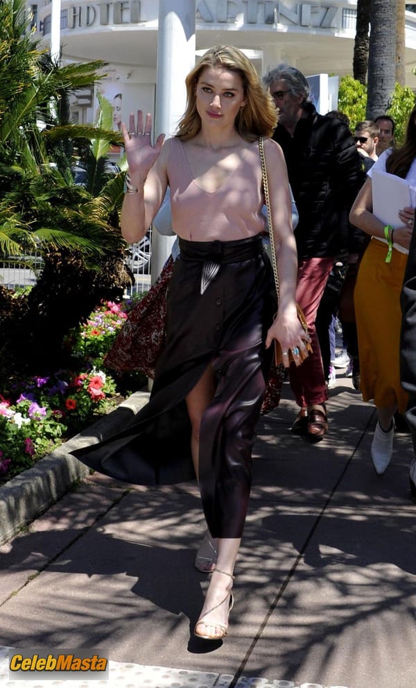 Amber Heard at the Martinez Beach Club, Cannes photo 15