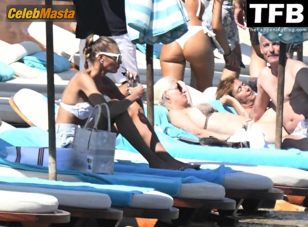 Alina Baikova Bikini at the Beach, Greece photo 12