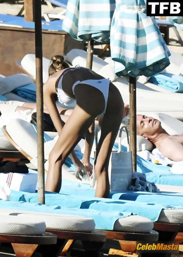 Alina Baikova Bikini at the Beach, Greece photo 15