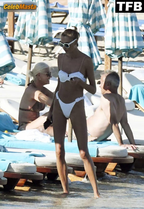 Alina Baikova Bikini at the Beach, Greece photo 19