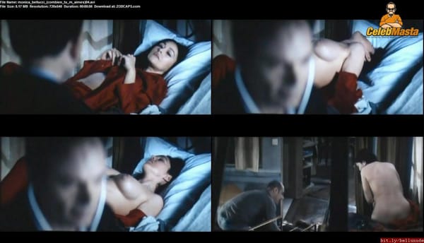Hot Monica Bellucci Nipples and Side Boobs Photos photo 6