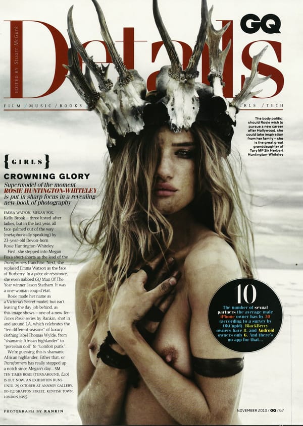 Topless Rosie Huntington Whiteley Tits Photos photo 1
